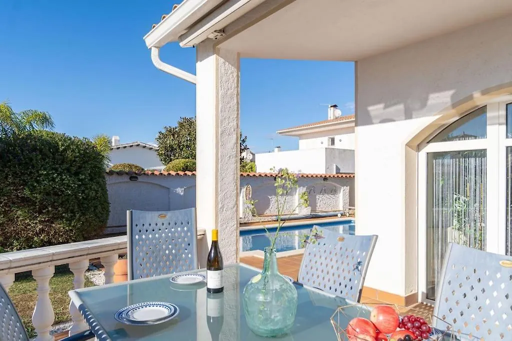 Sm21-Gran Casa De Vacaciones En La Playa, 4 Habitaciones, Climatizada, Piscina, Barbacoa Y Wifi Ampuriabrava 0*,